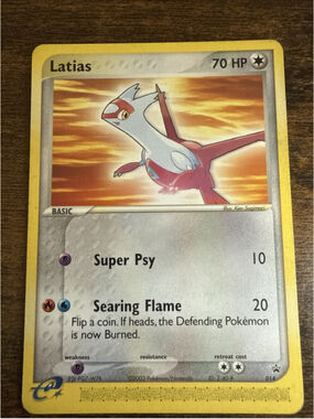 Pokemon TCG Latias NM 014